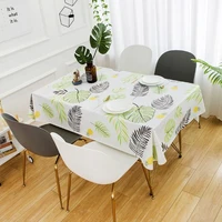 country style table cloth pvc tablecloth washable waterproof oil proof rectangular table cover restaurant coffee table mat