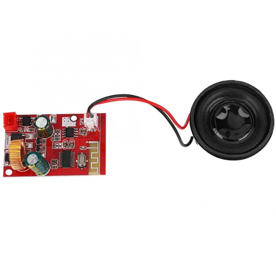 Мини аудиоприемник с Bluetooth модуль платы усилителя стереодинамиком для скутера