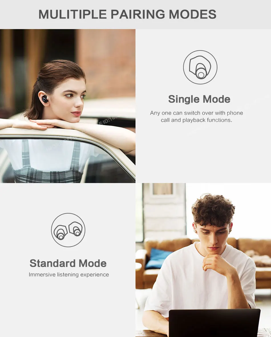 1 еще E1026BT E1026BT-I настоящий беспроводной Bluetooth 5,0 наушники-вкладыши с динамическим драйвером Поддержка aptX/AAC/SBC ENC IDS Earbud IEM
