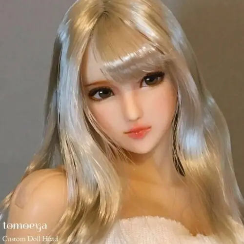 1/6 sacle Lovely Girl головы лепить светлые волосы подходят 12 ''Obitsu/устройство контроля