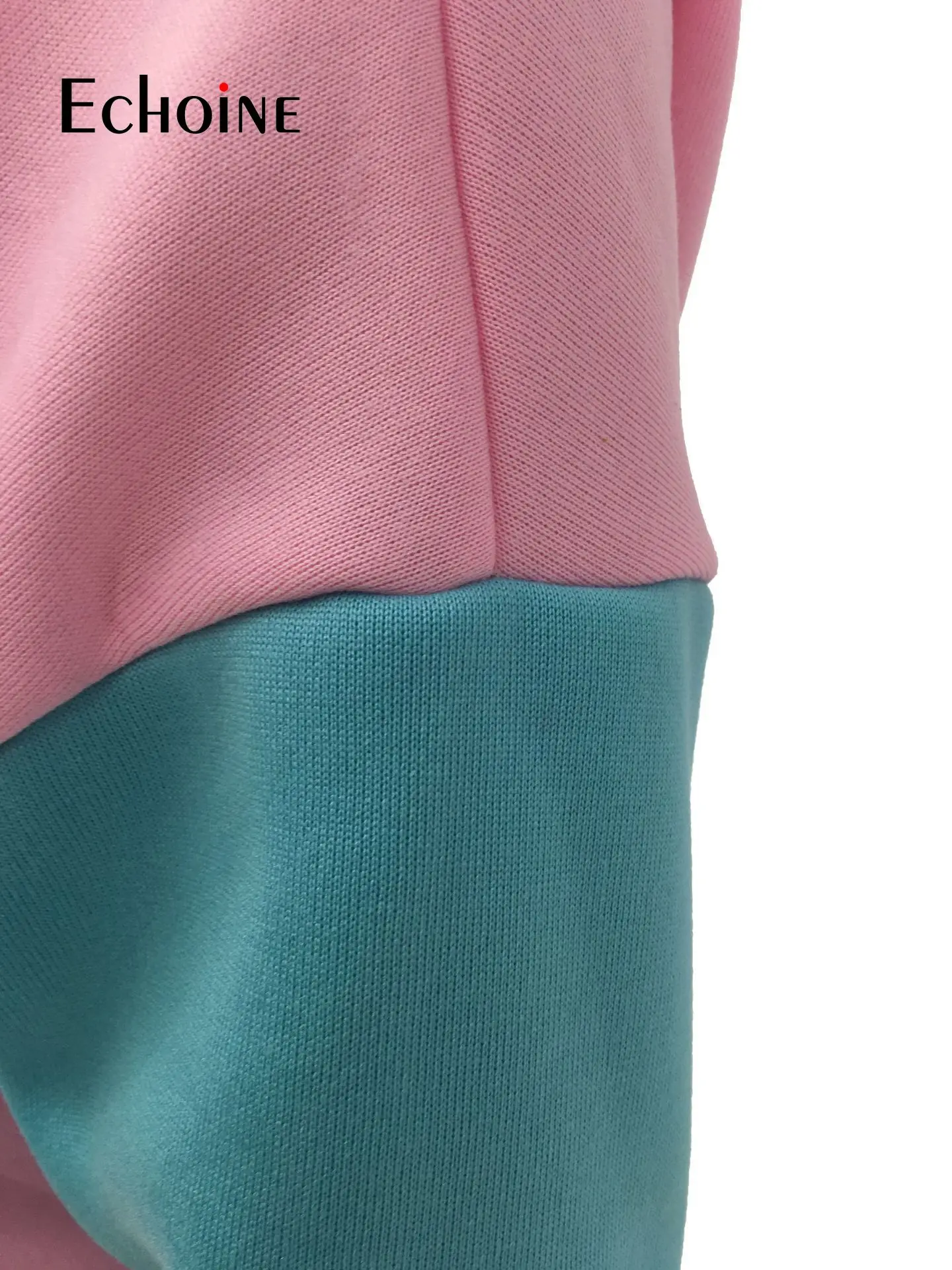 

Echoine Women Activewear Patchwork Set Zipper Sweatshirt & Pants Matching Set Sporty Fitness Two Piece Set Tracksuit Outfit