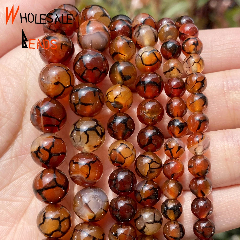 

Бусины из натурального агата, круглые бусины 6/8/10 мм, для рукоделия, изготовления ювелирных изделий, браслетов, ожерелий, аксессуаров, 16 дюйм...