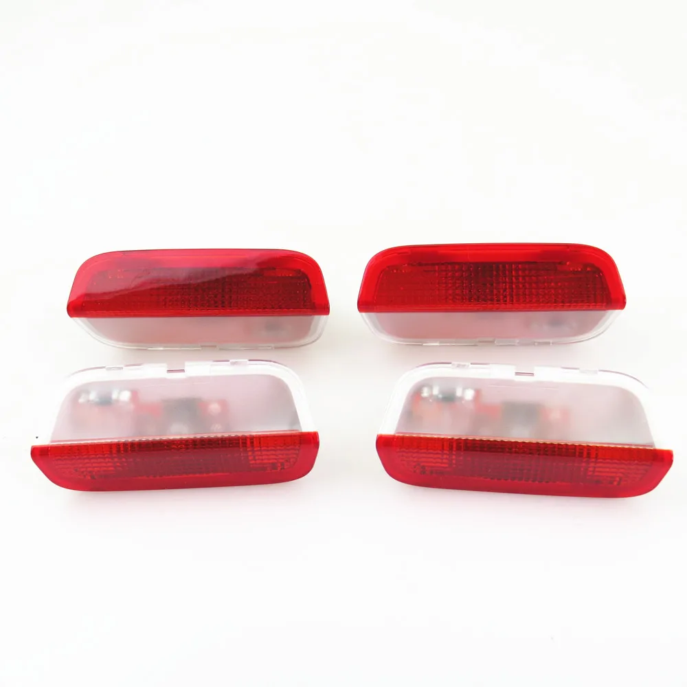 Дверная сигнальная лампа FHAWKEYEQ галогенсветильник ПА + жгут проводов зажим для VW EOS