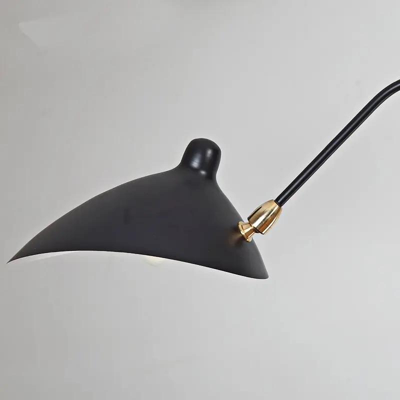 저렴한 새벽 스파이더 Serge Mouille 천장 조명 Luminaire 서스펜션 조명 천장 조명 산업용 로프트 빈티지 커피 숍 바