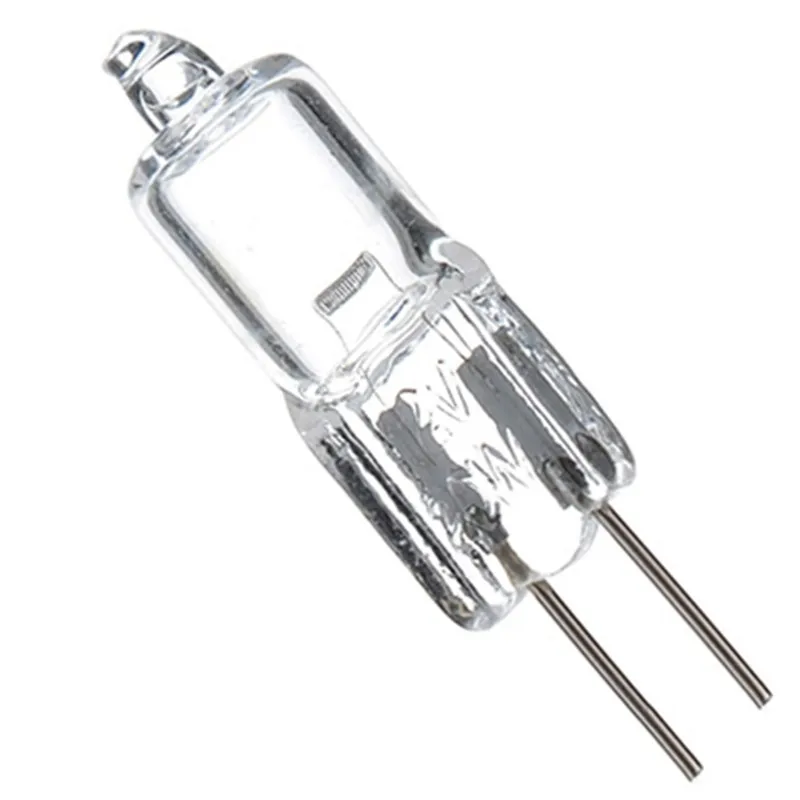 

10pcs/Lot G4 20W 12V Clear Halogen Capsule Lamp Light Bulbs Energy Saving of 30% Built in safety fuse