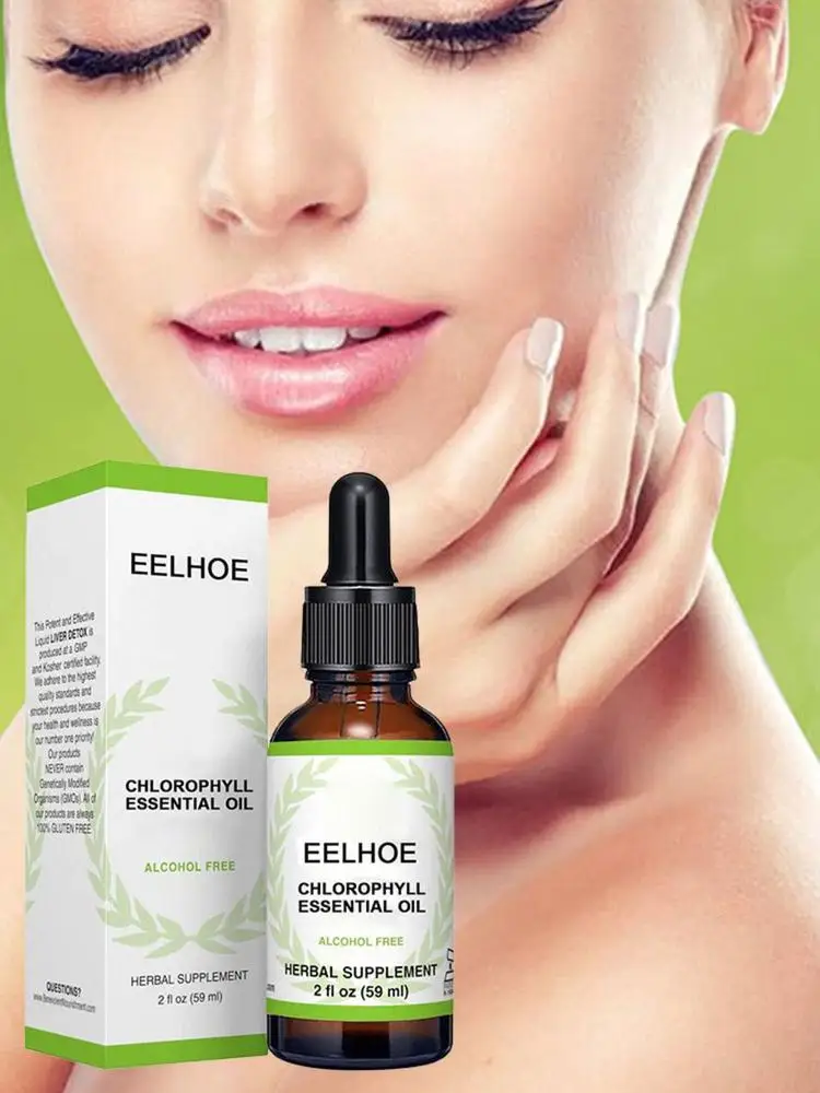 Chlorophyll Liquid Natural Deodorant Reduces Bad Breath Wrinkles Aging Liver Resists Antioxidants Function Eliminates Suppo M6Q3 | Красота и