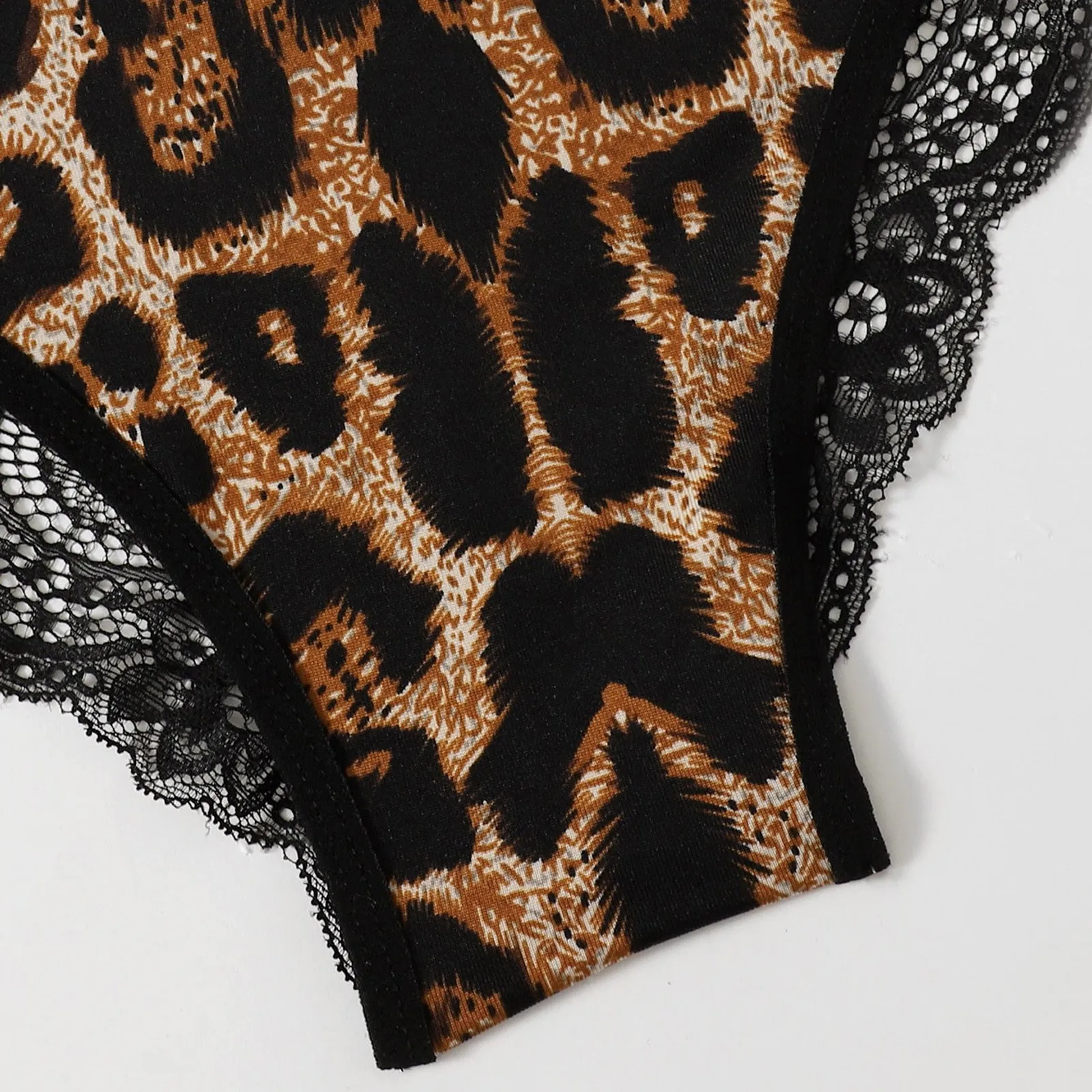 

Sexy underwear women erotic panties Leopard Printed Lace Lingerie G-string Briefs sexi Underwear Panty woman T string Thongs #4