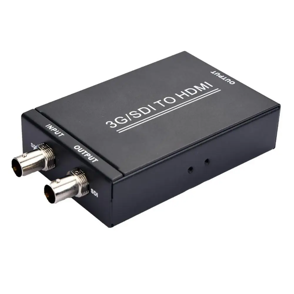 SDI к HDMI/HDMI с питанием мини 3g HD SD видео микро Конвертер адаптер аудио