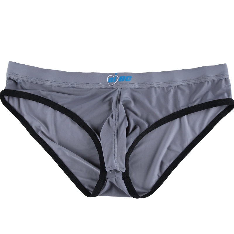 

Aibc сексуальное нижнее белье для мужчин эротические мужские трусы-слоны с дырками из ледяного Шелка Бесшовные трусы с мешочком нижнее белье ...