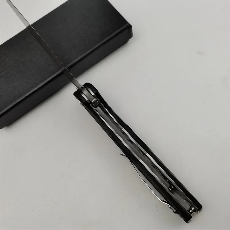 Kesiwo YS-G10 Folding D2 Blade Survival Hunt Tactical Camping Pocket Flipper G10 Outdoor Fruit Kitchen Rescue Hiking EDC Knife |