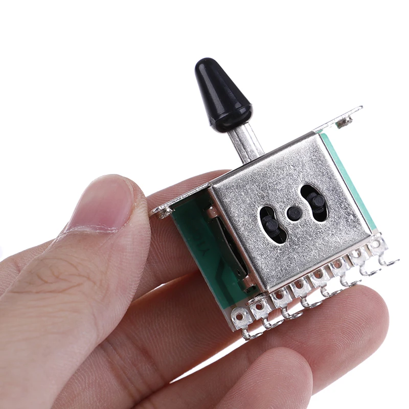 

Electric guitar switch gear black white knob third gear tone switch electric guitar accessories
