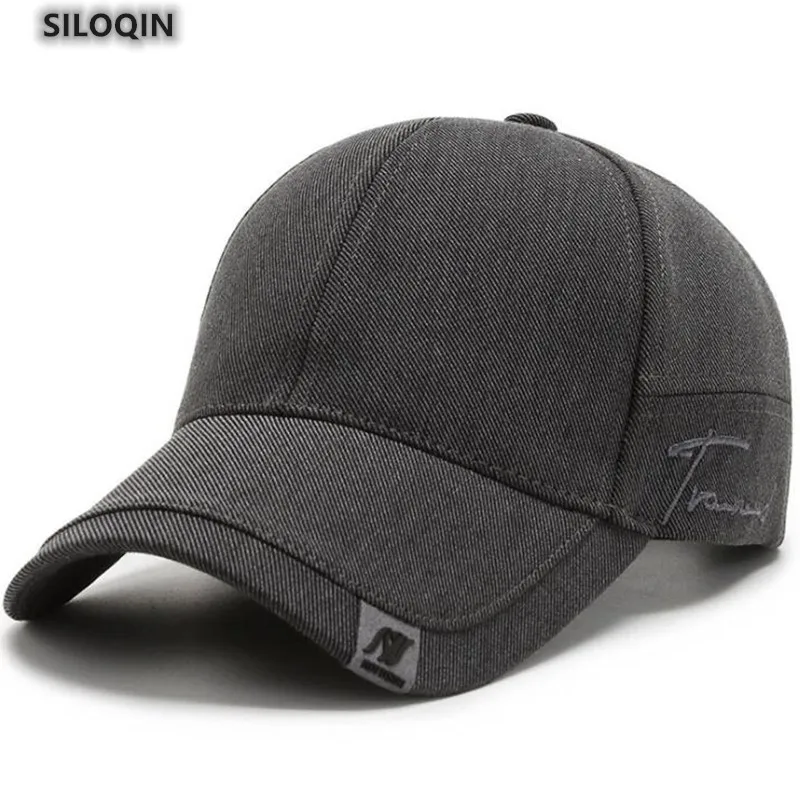 

Новинка, бейсболка SILOQIN с затенением, Мужская простая повседневная спортивная универсальная Снэпбэк Кепка регулируемого размера, весна-осе...