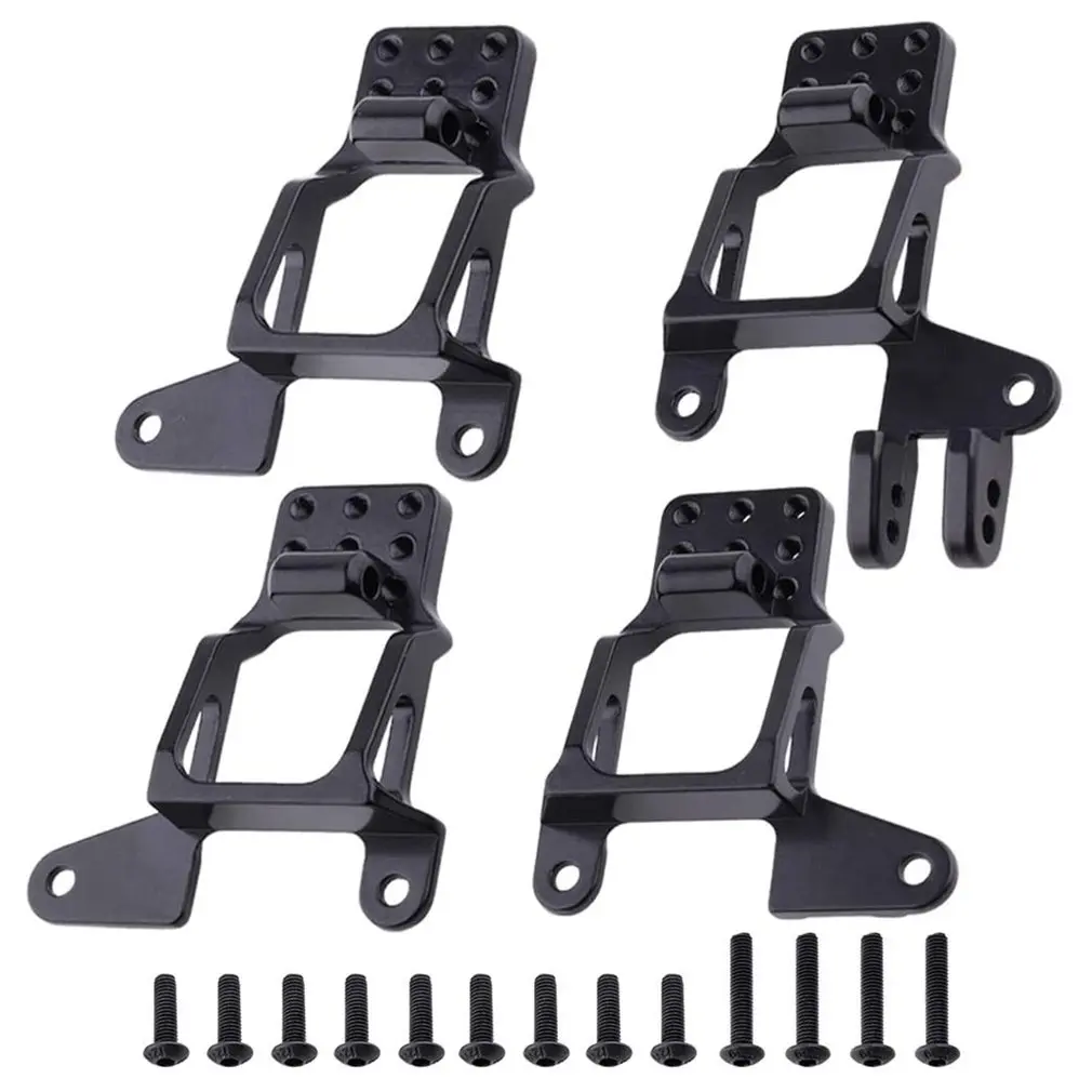 

Aluminum Front & Rear Shock Tower Hoops Bracket Shock Absorbers Mount For 1/10 RC TRAXXAS TRX-4 TRX4 RC Crawler Car