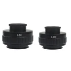 1X 0.35X 0.5X C крепление адаптер для объектива Регулируемый Тринокулярный стереомикроскоп для установки камеры с креплением