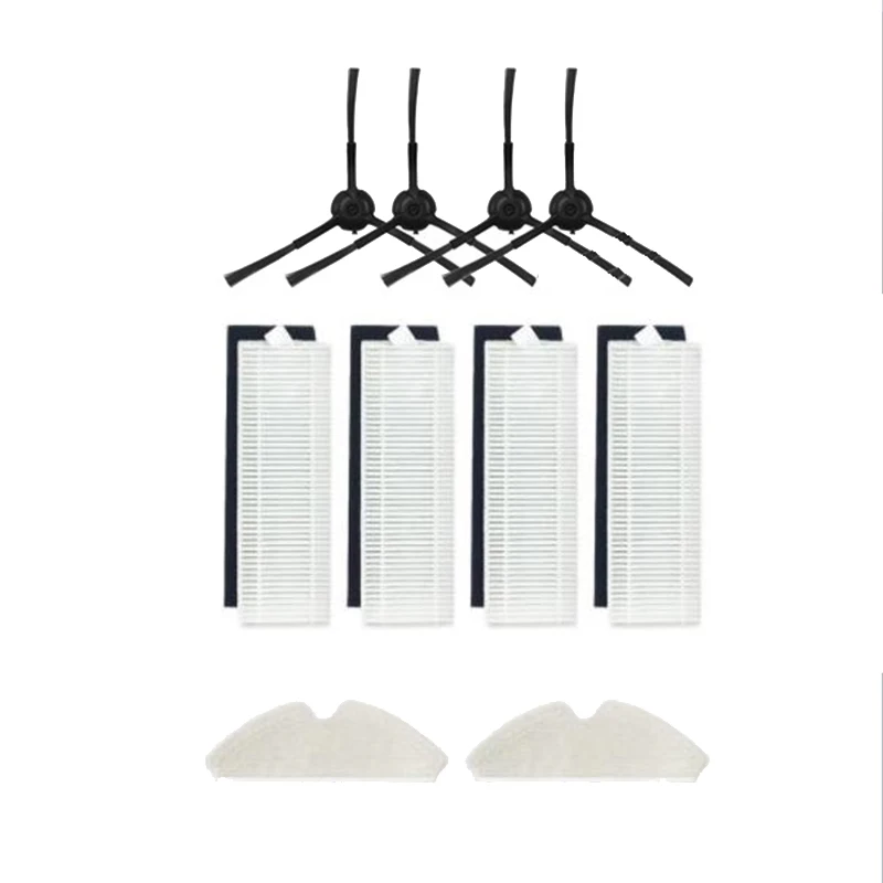 

HOT！-Filter Mop Cloth Side Brush for Proscenic M7 Pro Robot Vacuum Cleaner Accessories Dust Bag Replacement Parts