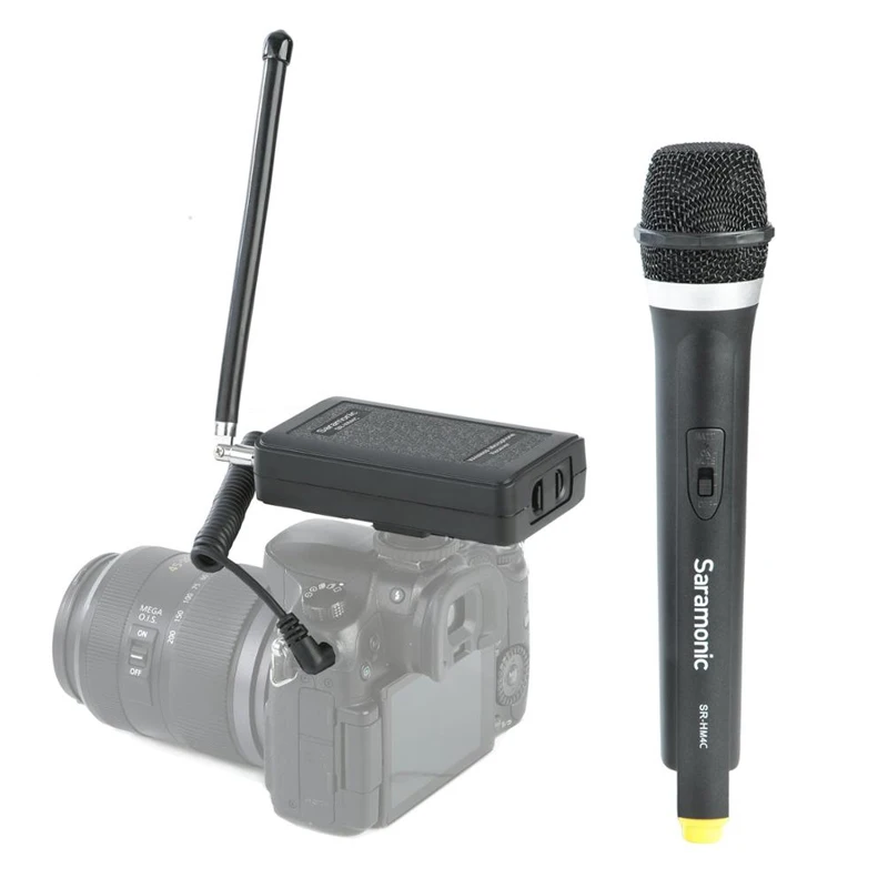 Saramonic SR WM4CA профессиональный беспроводной ручной микрофон для Canon Nikon Sony DSLR Camera Camcorder Youtube Video|Микрофоны| |