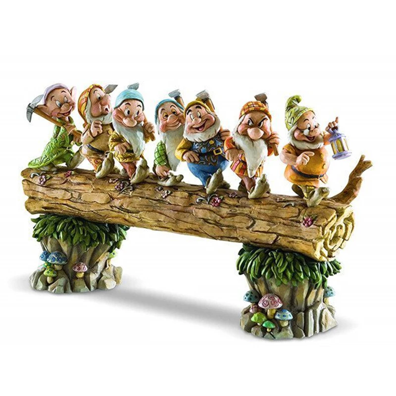 

Creative Cute Resin Dwarf Handmade Seven Dwarf Trees Gnome Decorate For The Garden Home Office Father's Day Gift