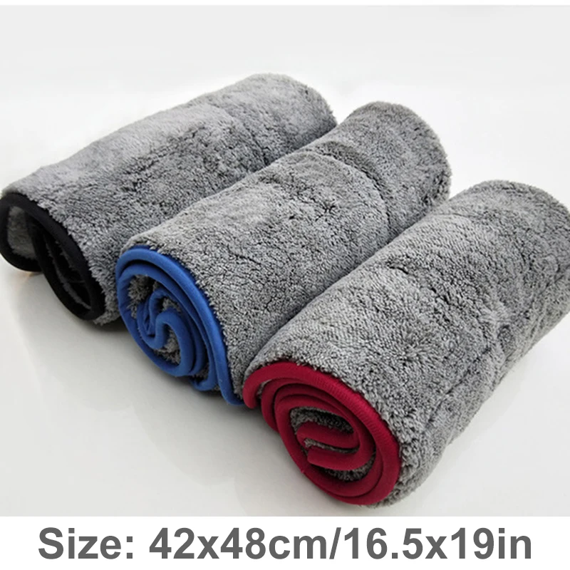 

Auto Detaillering 42x48cm Auto Wassen Doek Microfiber Handdoek Car Cleaning Rag Voor Cars Dikke Microfiber Voor car Care Keuken