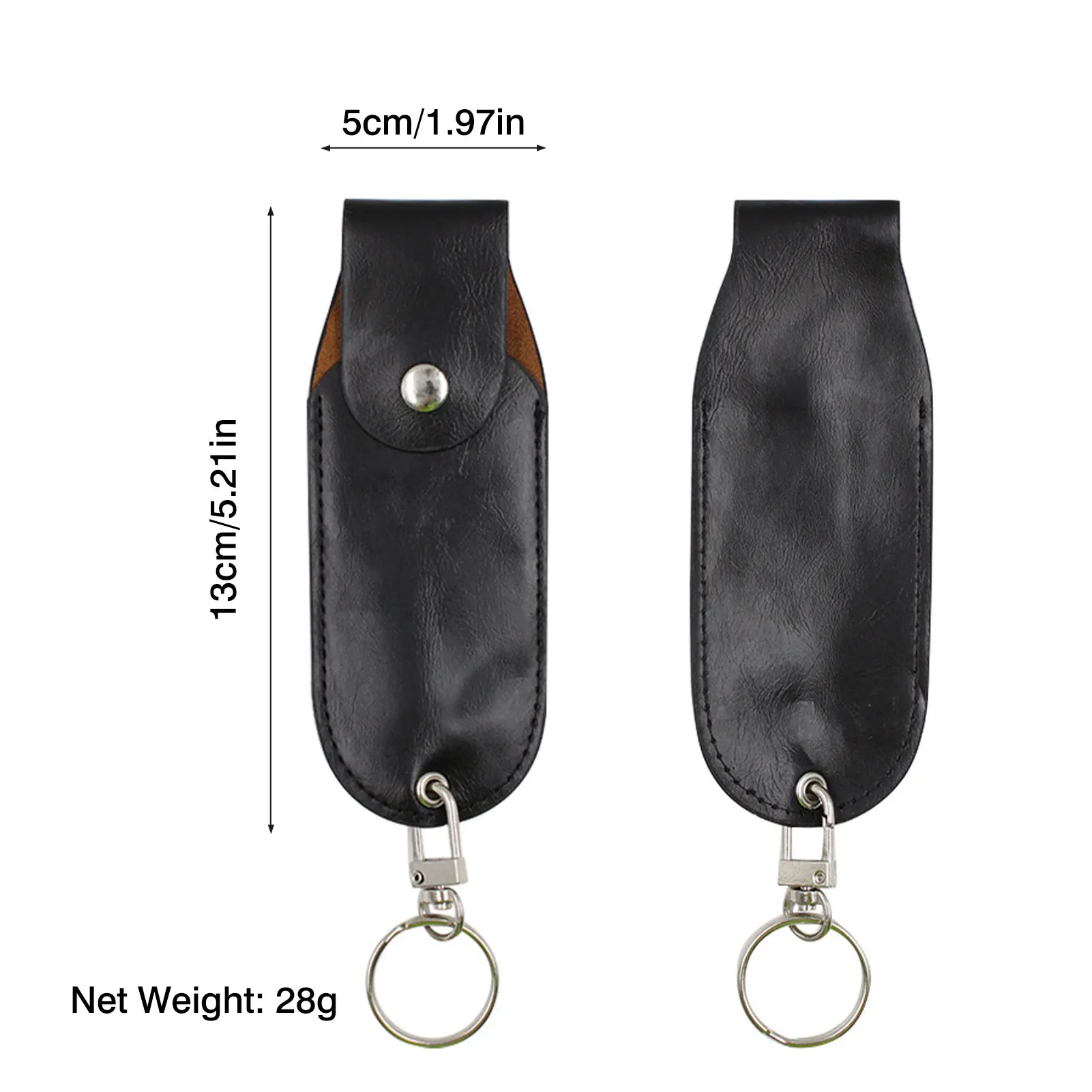 OC Pepper Spray Holder Pouch Leather Case For MK3 Canister | Outdoor Tools