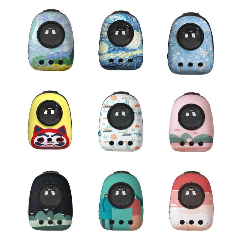 

Легкий прозрачный Рюкзак-переноска с милым мультяшным принтом