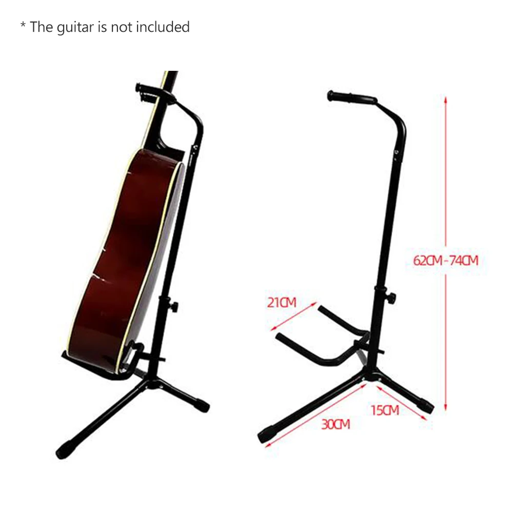 

Folding Guitar Floor Stand String Instrument Tripod Holder Metal Material for Acoustic Electric Guitar Bass String Aeccessaries