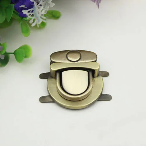 10Pcs Different Sizes Metal Round Clasp Turn Twist Lock Buckle for DIY Handbag Bag Purse Hardware Closure Part Luggage Accessory