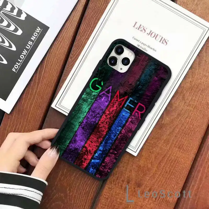 

Inkjet graffiti art blocks creative evil Phone Case for iPhone 11 12 pro XS MAX 8 7 6 6S Plus X 5S SE 2020 XR Soft silicone