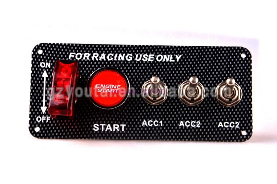 По DHL или Fedex 10 шт. Автомобильная кодификация светодиодный ная Кнопка Запуск