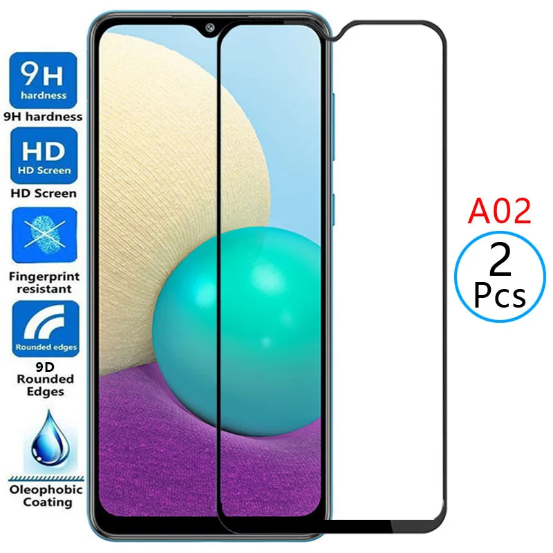 

Защитное закаленное стекло 9d для samsung a02, Защита экрана для samsung galaxy a 02 02a, защитная пленка для samsung galaxi galxy