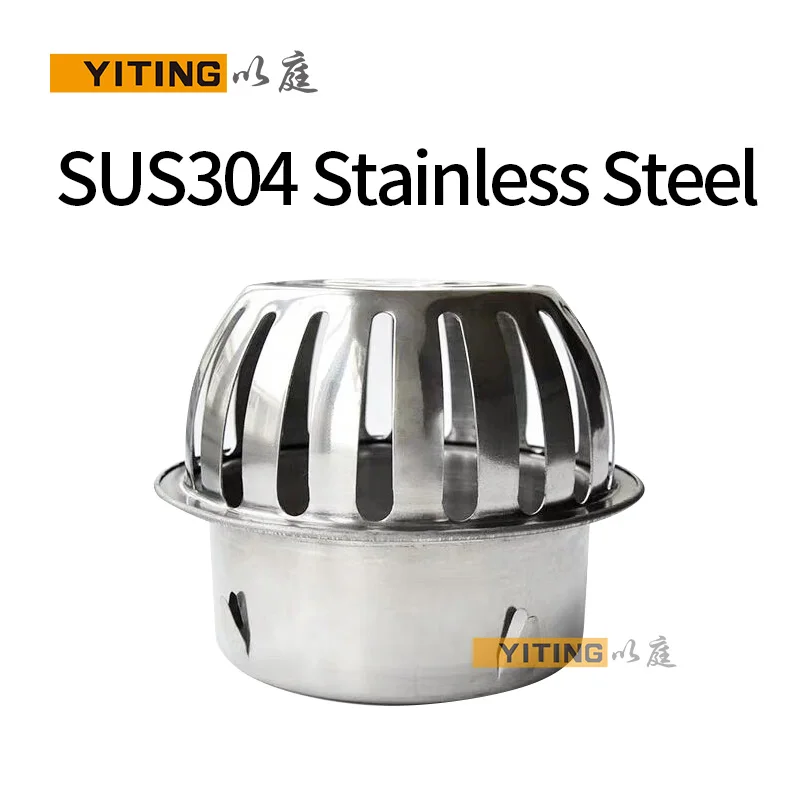 304 встраиваемый напольный слив из нержавеющей стали на крыше садовый наружный