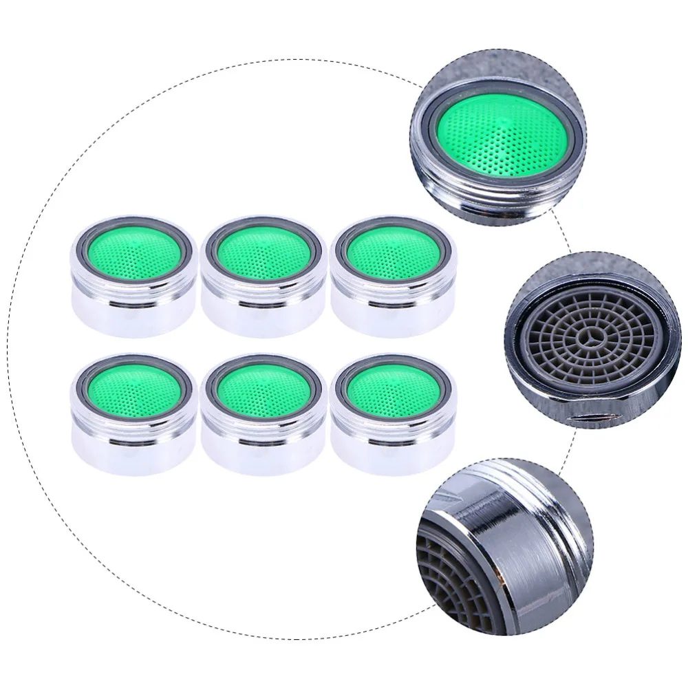 

6 Pcs Aerator Filter Core Replacement Accessories Flow Restrictor