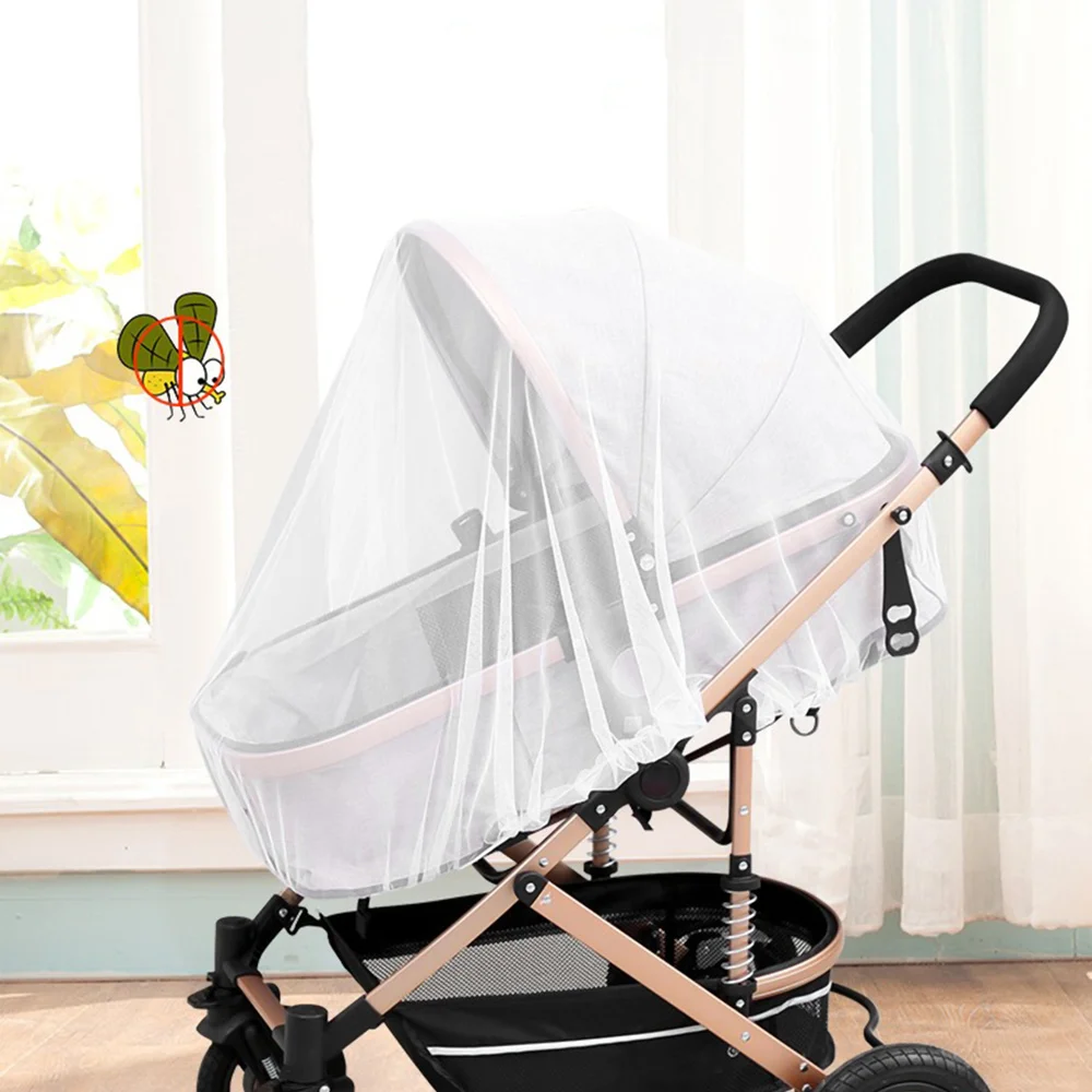 

3Pcs Universal Full Cover Mosquito Mesh Net Protector for Baby Kids Stroller