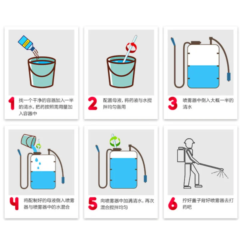 10pcs ammonium glyphosate glycine herbicide remove broadleaf grass killspesticide directional stem and Weedkiller leaf | Дом и сад