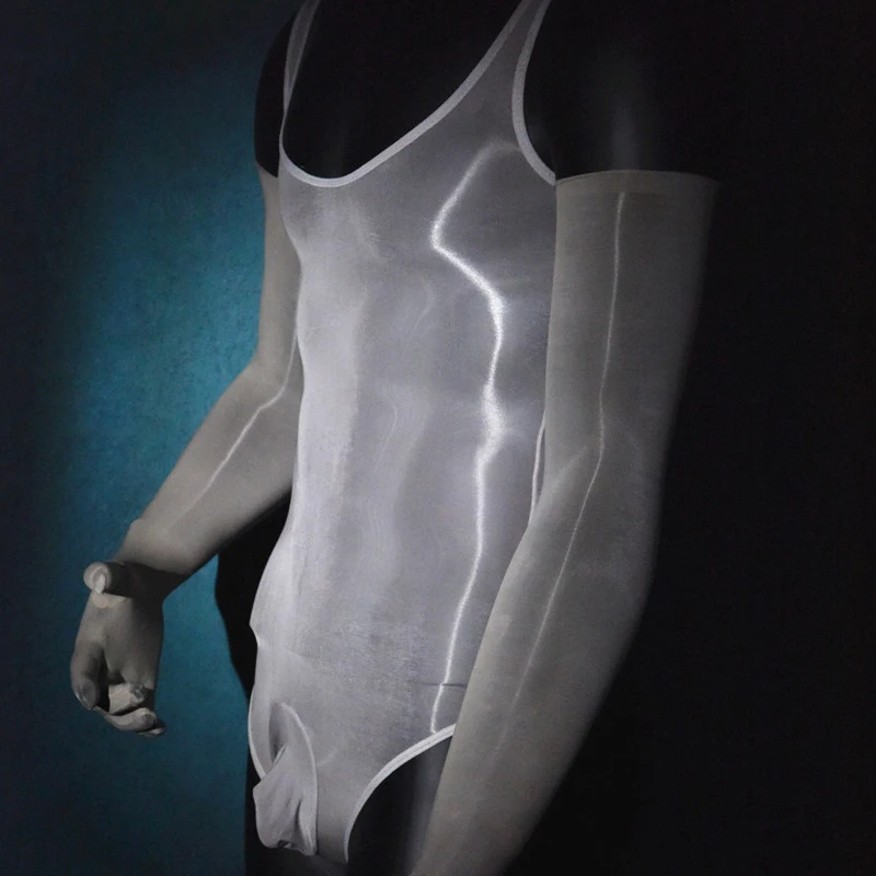 Мужские сексуальные жирные блестящие чулки мужское пенис Покрытие оболочки