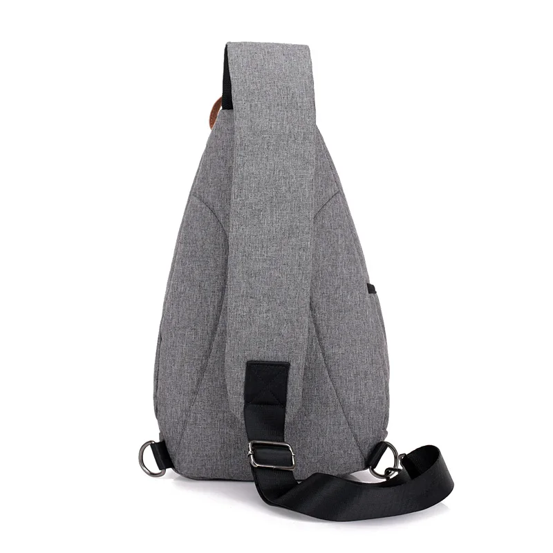 Нагрудные сумки для мужчин Повседневная сумка водонепроницаемая нейлоновая на