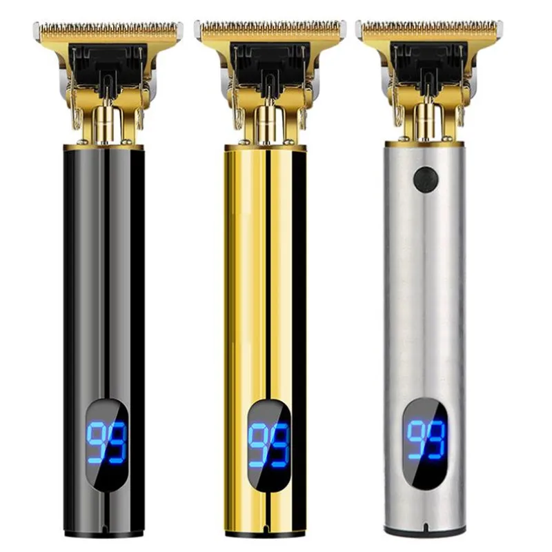 

USB Professional Electric Hair Clipper Hair Trimmer Barber Shaver Trimmer Beard 0mm Men Hair Cutting Machine For Men Cordless 20