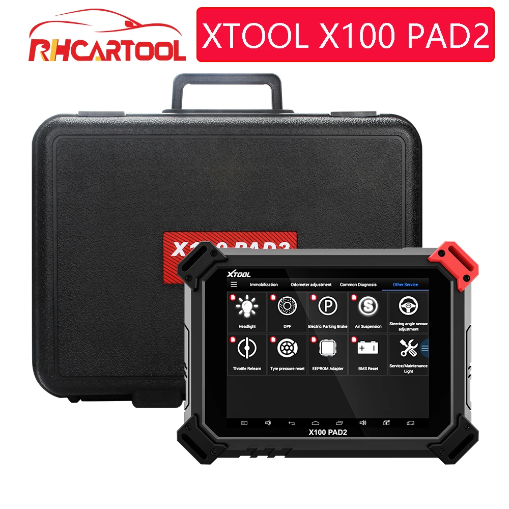 Программатор автомобильных ключей OBD2 XTOOL X100 PAD2 инструмент для коррекции одометра