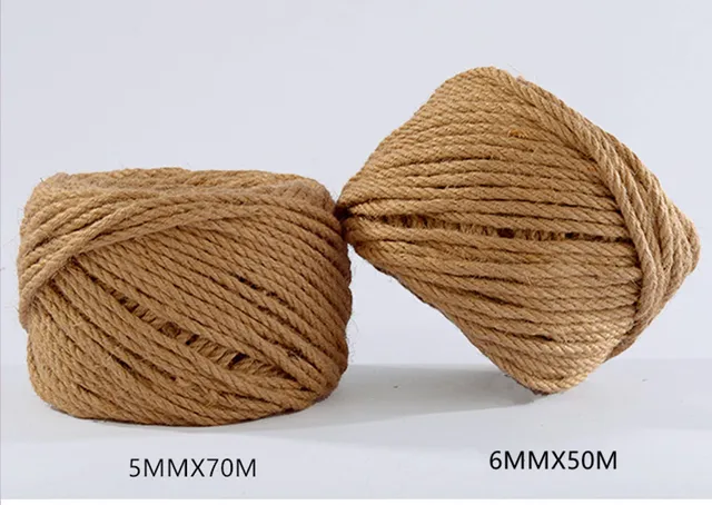 50 Meters Jute Twine DIY 3 Ply Natural Sisal Twine 1.5mm DIY Handmade  Decoration Thin Twisted Jute Rope String Cord Black Red - AliExpress