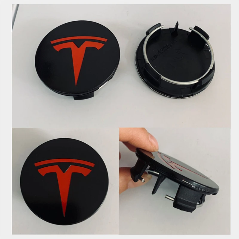 Алюминиевая Центральная крышка колеса для Tesla Model 3/ S/ X ступицы с винтом комплект