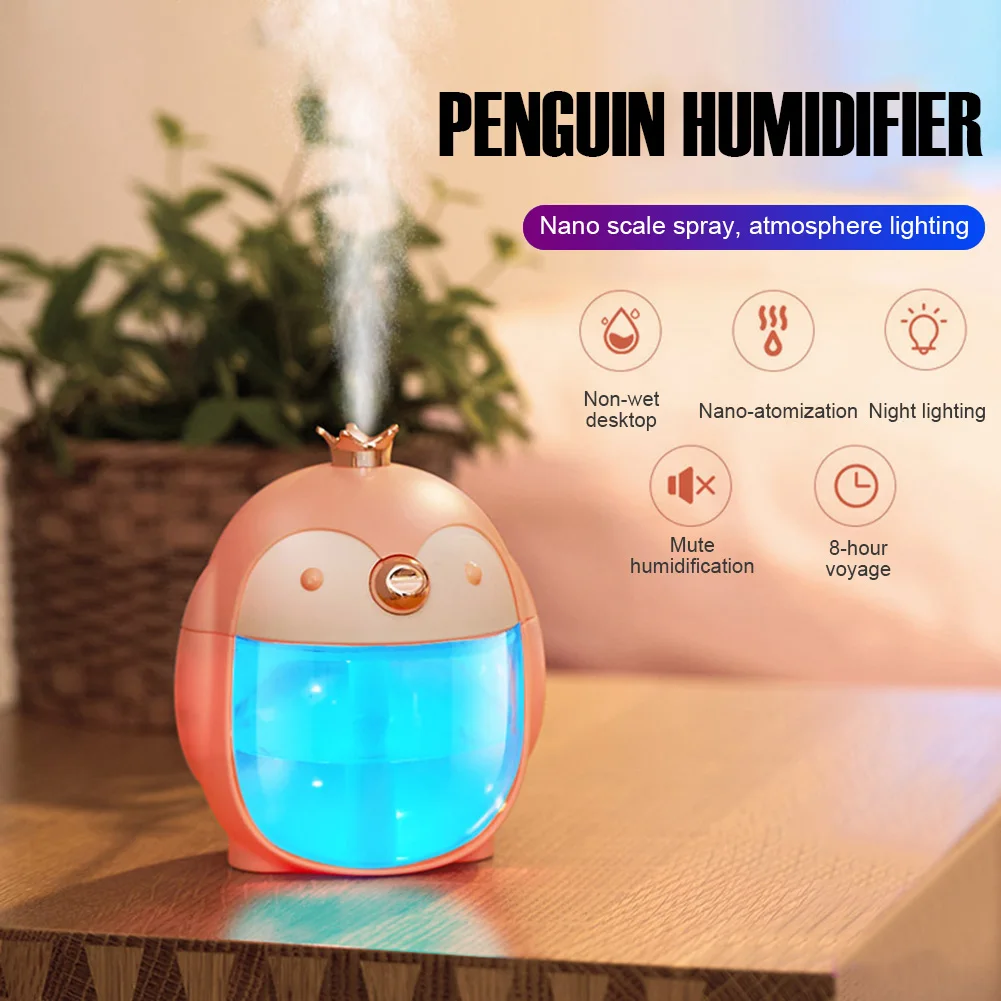 Бытовая техника USB увлажнитель 300 мл милый питомец Ультразвуковой Холодный Туман