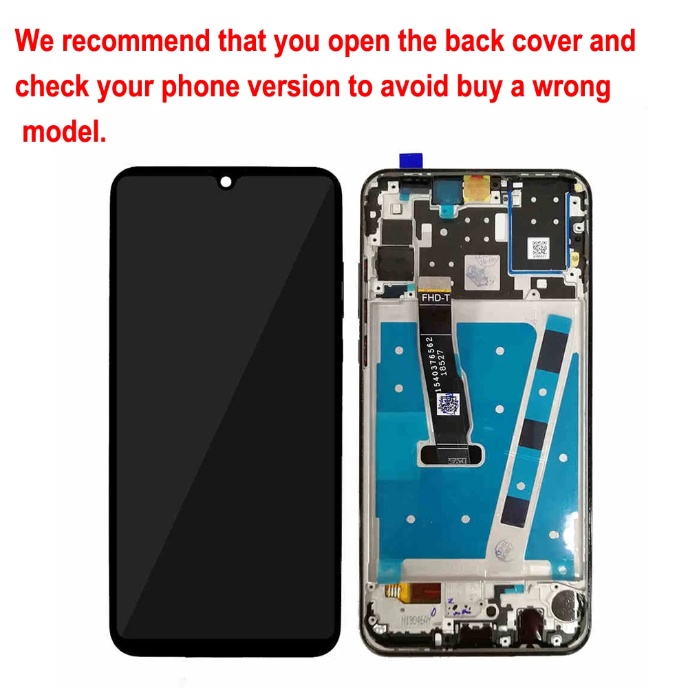 ЖК-дисплей с рамкой для huawei P30 lite Экран дисплея с сенсорным экраном дигитайзер в сборе Nova/4e полный ЖК-дисплей MAR-LX1M MAR-L01A MAR-LX1A MAR-L22A