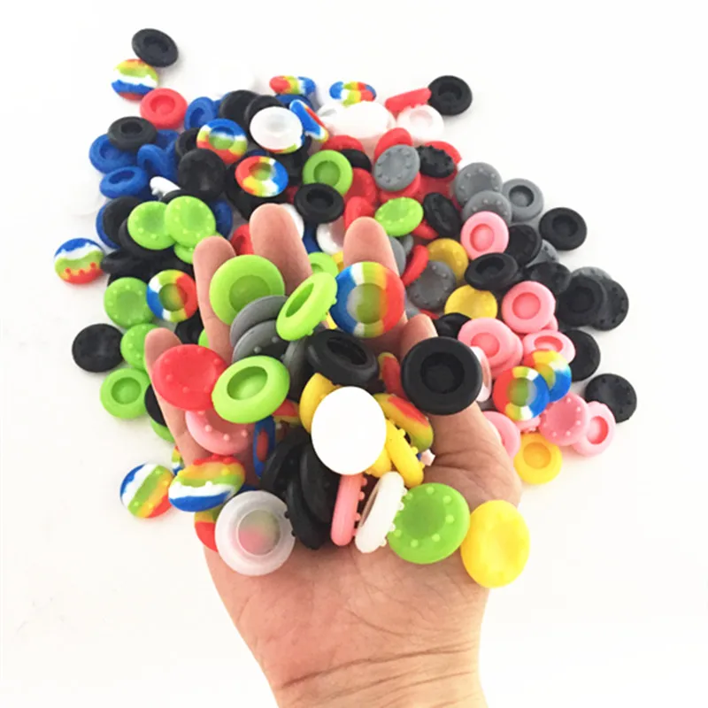 100 шт. силиконовый чехол для PS4 с джойстиком джойстика Xbox one 360 контроллер Pro