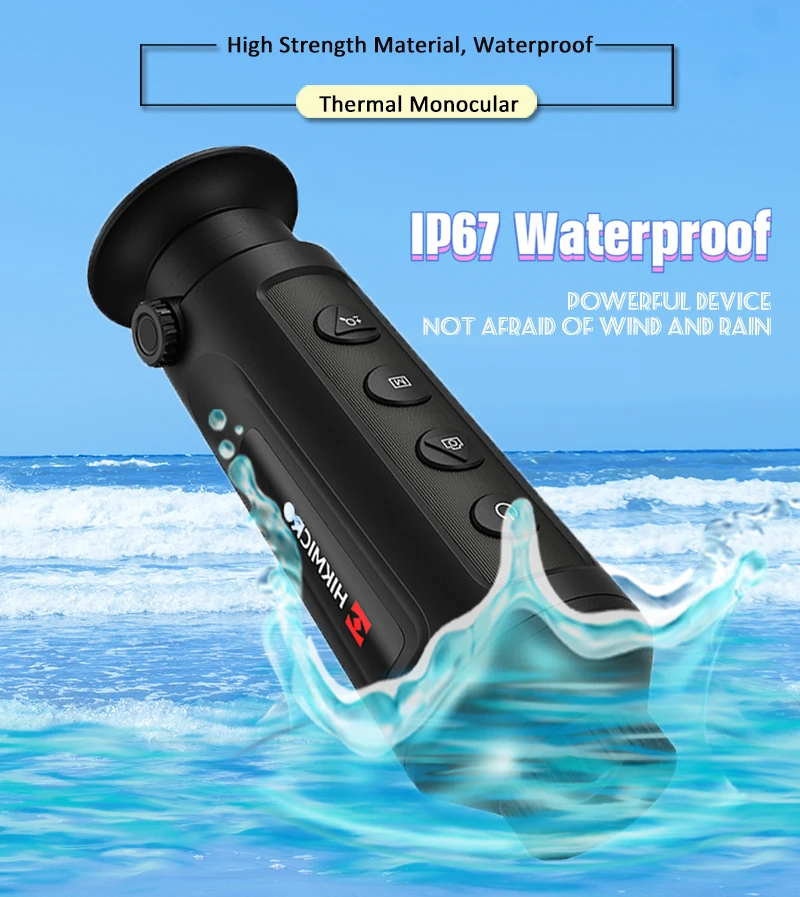 Инфракрасная тепловая камера ручной тепловизор для охоты обнаружения дальнего