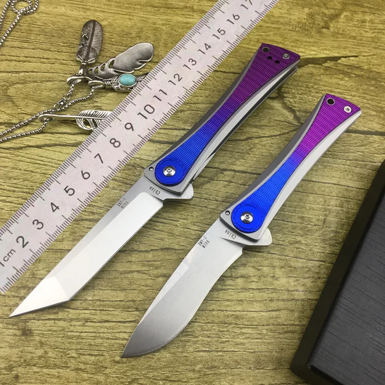 

Cool Swiss Sergeant Knife High Hardness Portable Knife Portable Fruit Knife Wild Survival Outdoor Self-defense Folding Knife