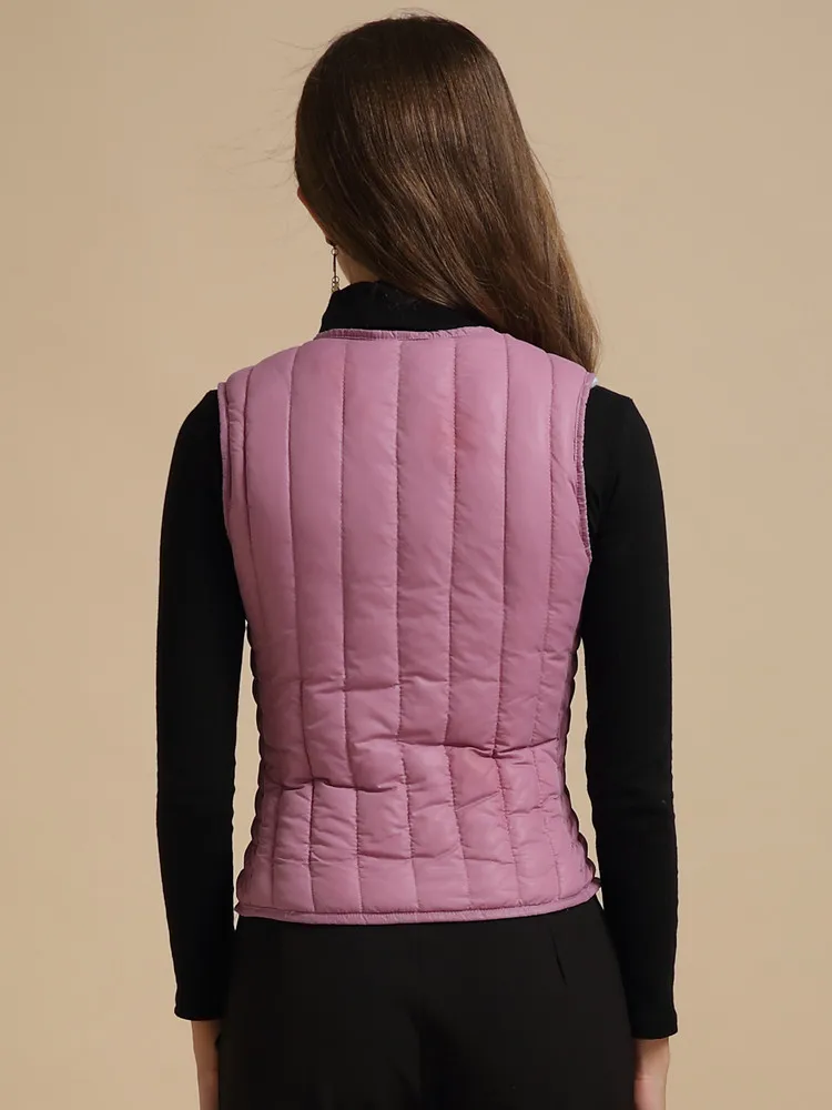 

Warm winter plus thick velvet vest female short paragraph down cotton vest female lamb cashemere slim bottoming wear