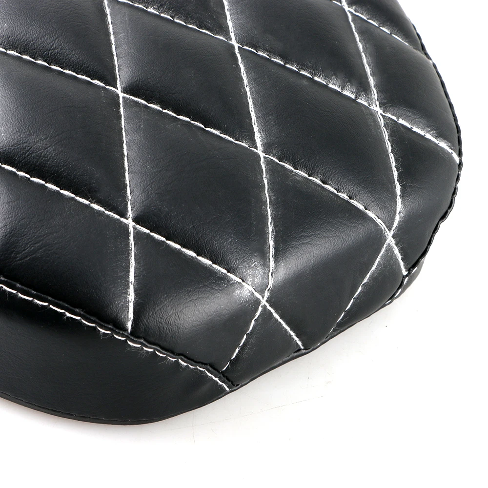 

4 Models Passenger Rear Seat Pad Leather Pillow For Harley Sportster XL 1200 883 72 48 Forty-eight 2010-2015 Motorcycle Cushion