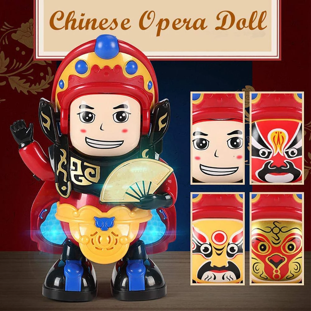 Электрическая кукла робот для танцев меняющая лицо игрушки детей волшебная