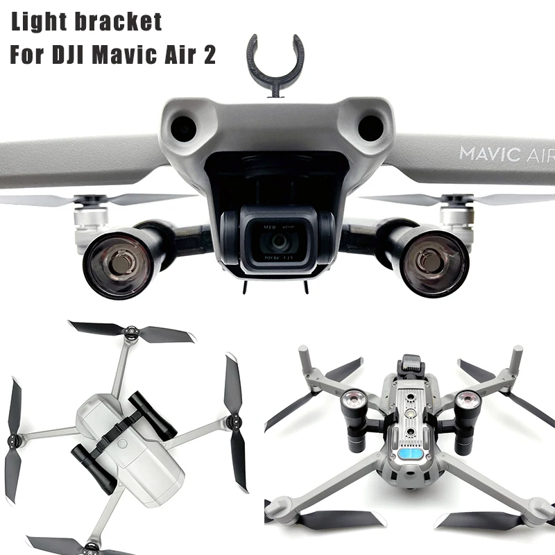 Светодиодный ночной Светильник для DJI Mavic Air 2, ночной Светильник F, поисковый светильник для DJI Mavic Air 2, аксессуары для дрона