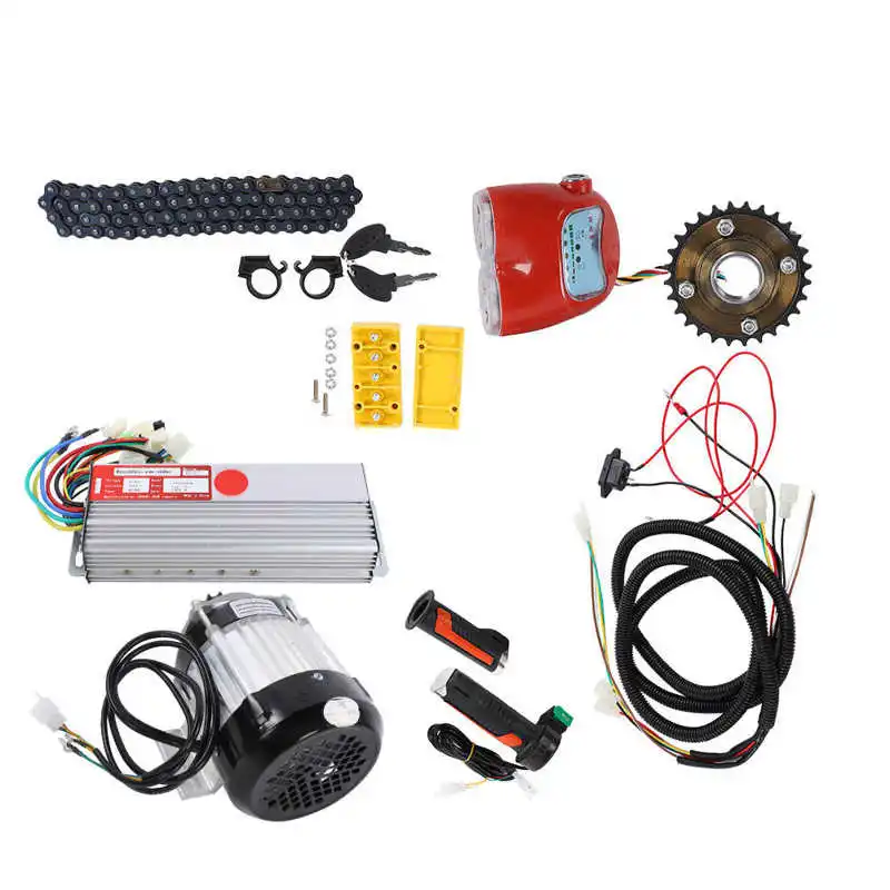 Набор для переоборудования электровелосипеда 48 В 800 Вт бесщеточный мотор