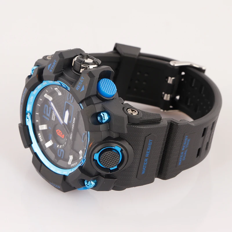 

Losida Luxury Brand G Rubber Strap Shock Watch Military Army Blue LED Pointer Waterproof Men Sports Watches Clock Relogio Male